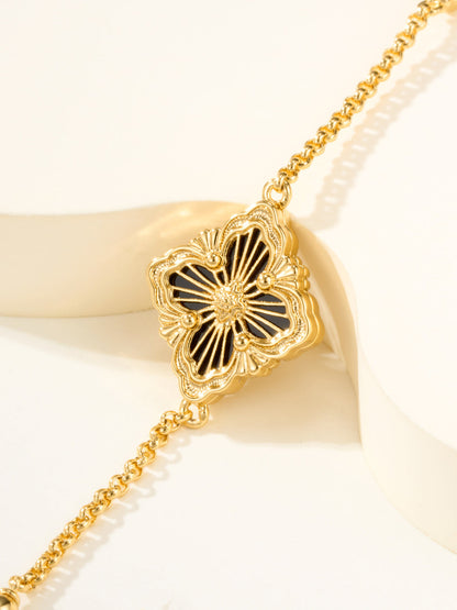 [Royal Top]B.C.L ENAMELED One-Flower Bracelet（Various Colors)