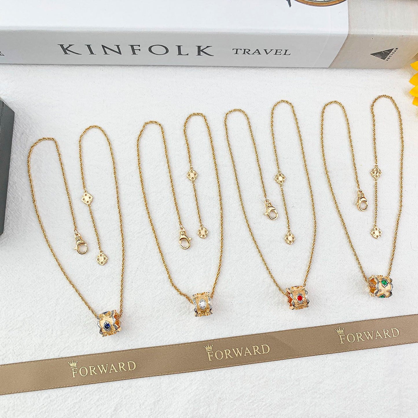 [Royal Top] B.C.L “Little Waist” Enamel  NECKLACE（Various colors