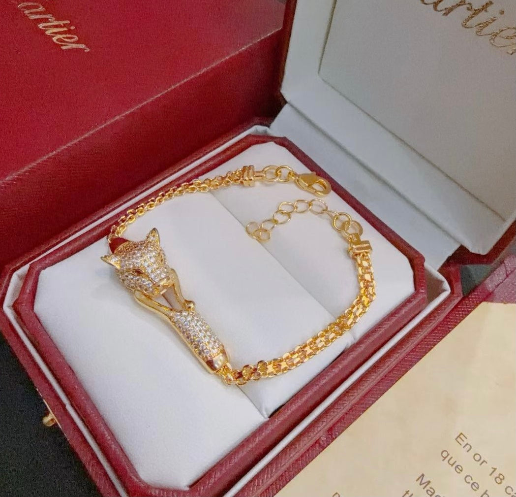 [Royal Top Jewelry] PANTHERE  BRACELET DIAMONDS