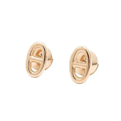 [Royal Top]CHAINE SMALL EARRINGS GOLD AND SILVER
