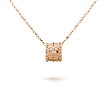 [Royal Top]PERLEE PEDANT NECKLACE GOLD / ROSE GOLD