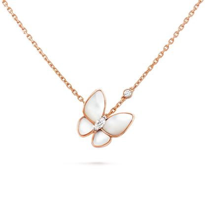 [Royal Top]BUTTERFLY MOP DIAMOND NECKLACE