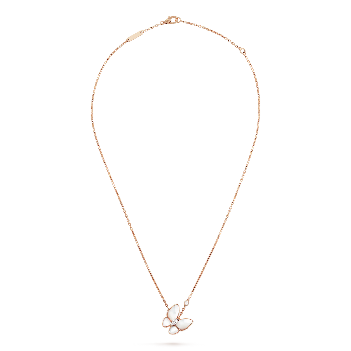 [Royal Top]BUTTERFLY MOP DIAMOND NECKLACE