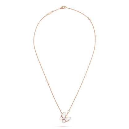[Royal Top]BUTTERFLY MOP DIAMOND NECKLACE