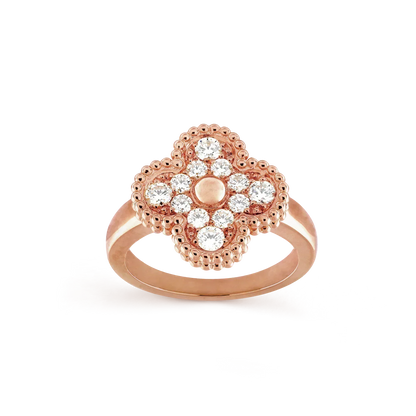 [Royal Top]CLOVER DIAMOND RING