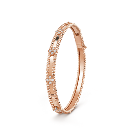 [Royal Top]CLOVER BRACELET 4MM DIAMONDS