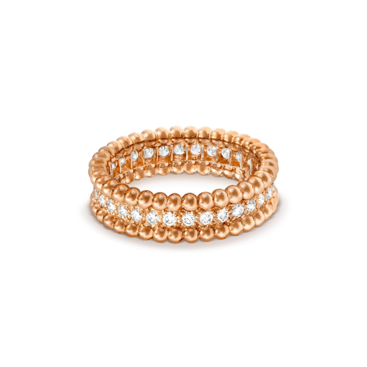 [Royal Top]PERLEE DIAMOND ROSE GOLD RING