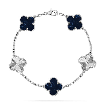 [Royal Top]CLOVER 5 MOTIF PIETERSITE BRACELET COLLECTION