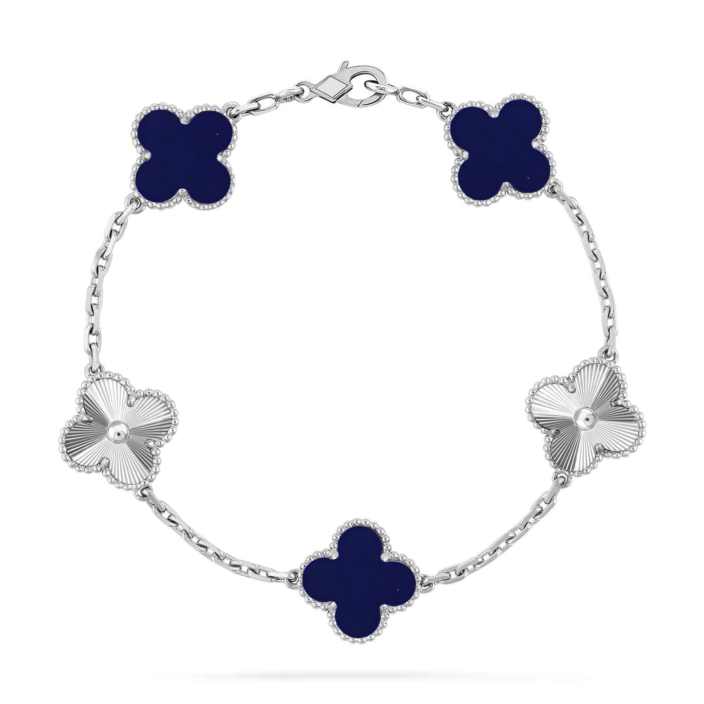 [Royal Top]CLOVER 5 MOTIF LAPIS LAZULI BRACELET COLLECTION
