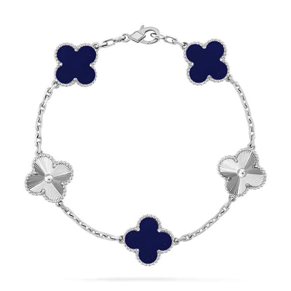 [Royal Top]CLOVER 5 MOTIF LAPIS LAZULI BRACELET COLLECTION