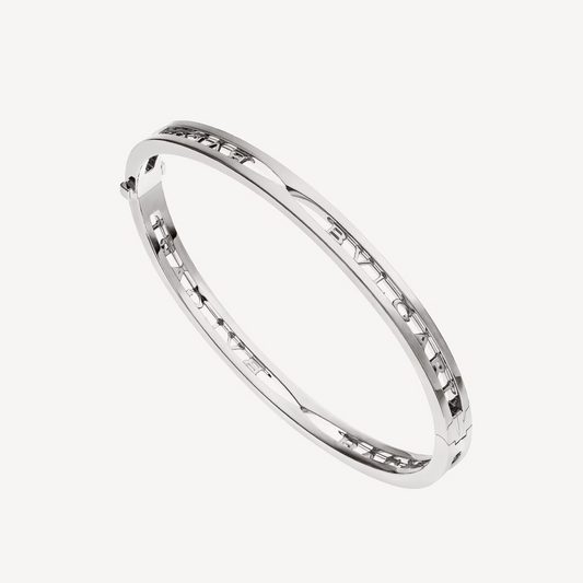 [Royal Top]ZERO 1 SPIRAL LOGO SILVER BRACELET