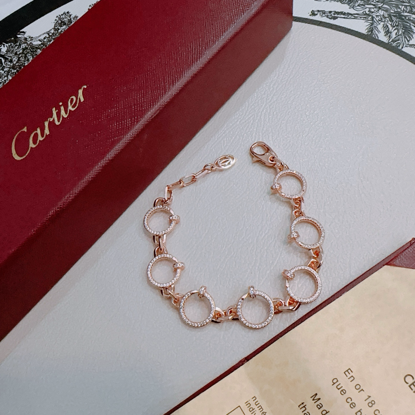 [Royal Top Jewelry] LOVE&JUSTE BRACELET DIAMONDS