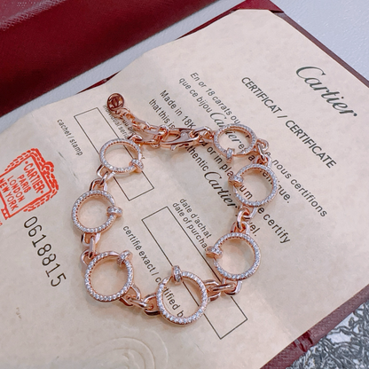 [Royal Top Jewelry] LOVE&JUSTE BRACELET DIAMONDS