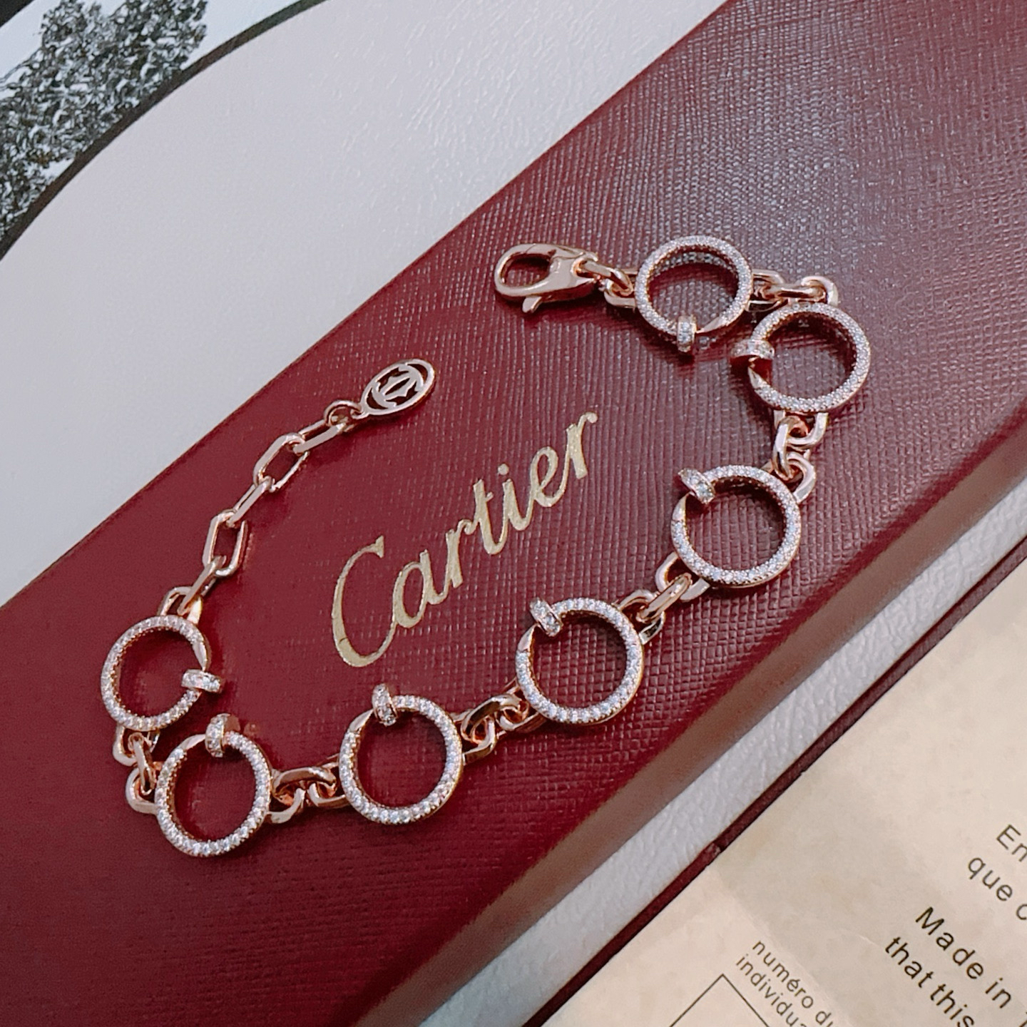 [Royal Top Jewelry] LOVE&JUSTE BRACELET DIAMONDS