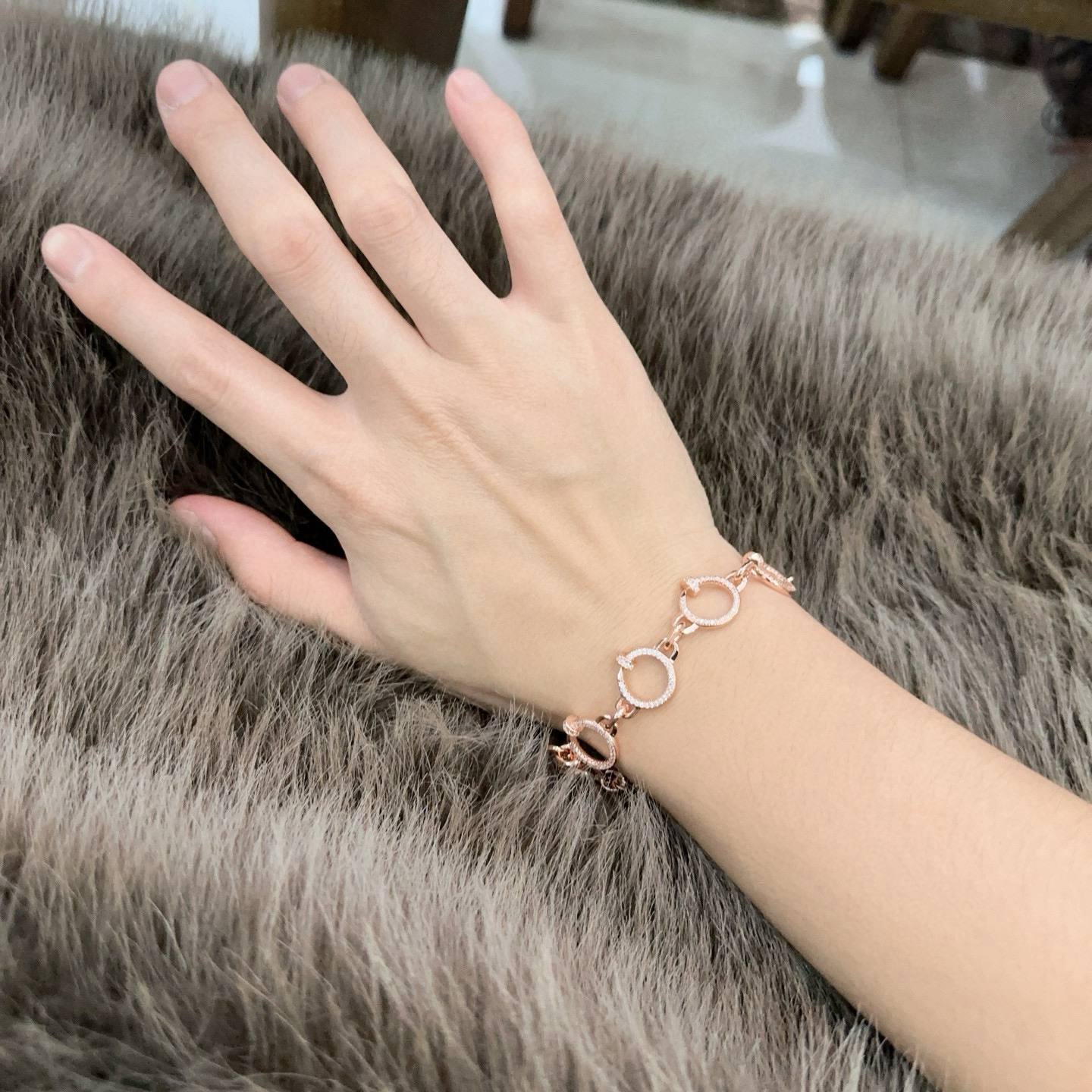[Royal Top Jewelry] LOVE&JUSTE BRACELET DIAMONDS