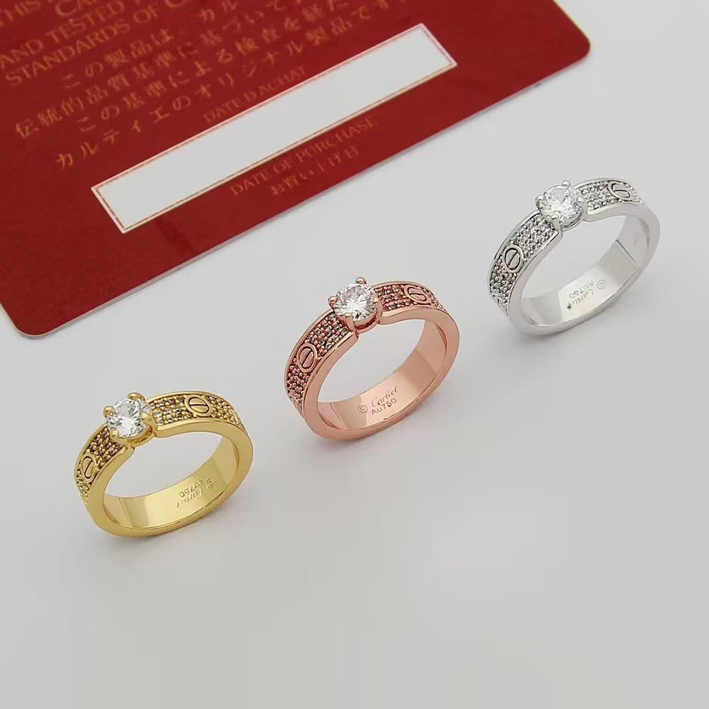[Royal Top]Starry Sky Diamond Ring