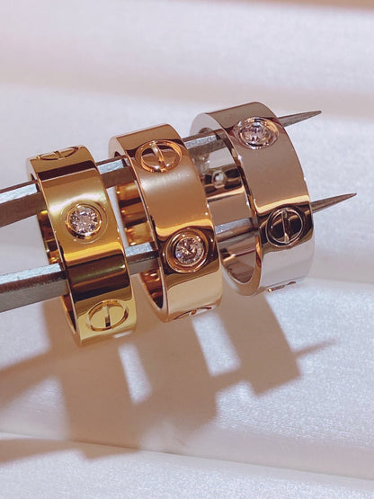 [Royal Top]Three-Diamond Ring