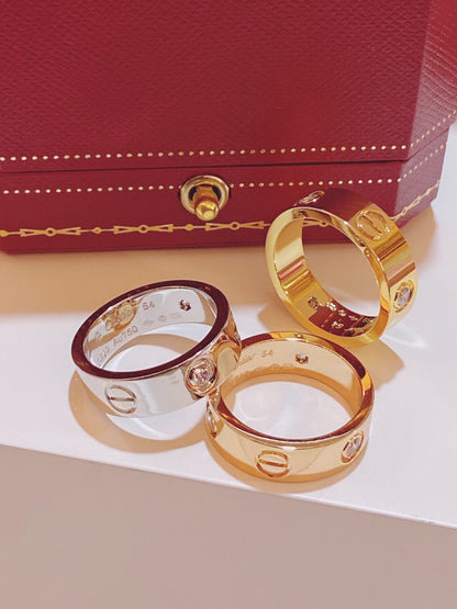[Royal Top]Three-Diamond Ring