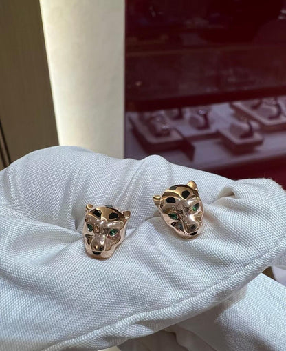 [Royal Top]CHRRTAH-PRINT STUD EARRINGS, THREE COLORS