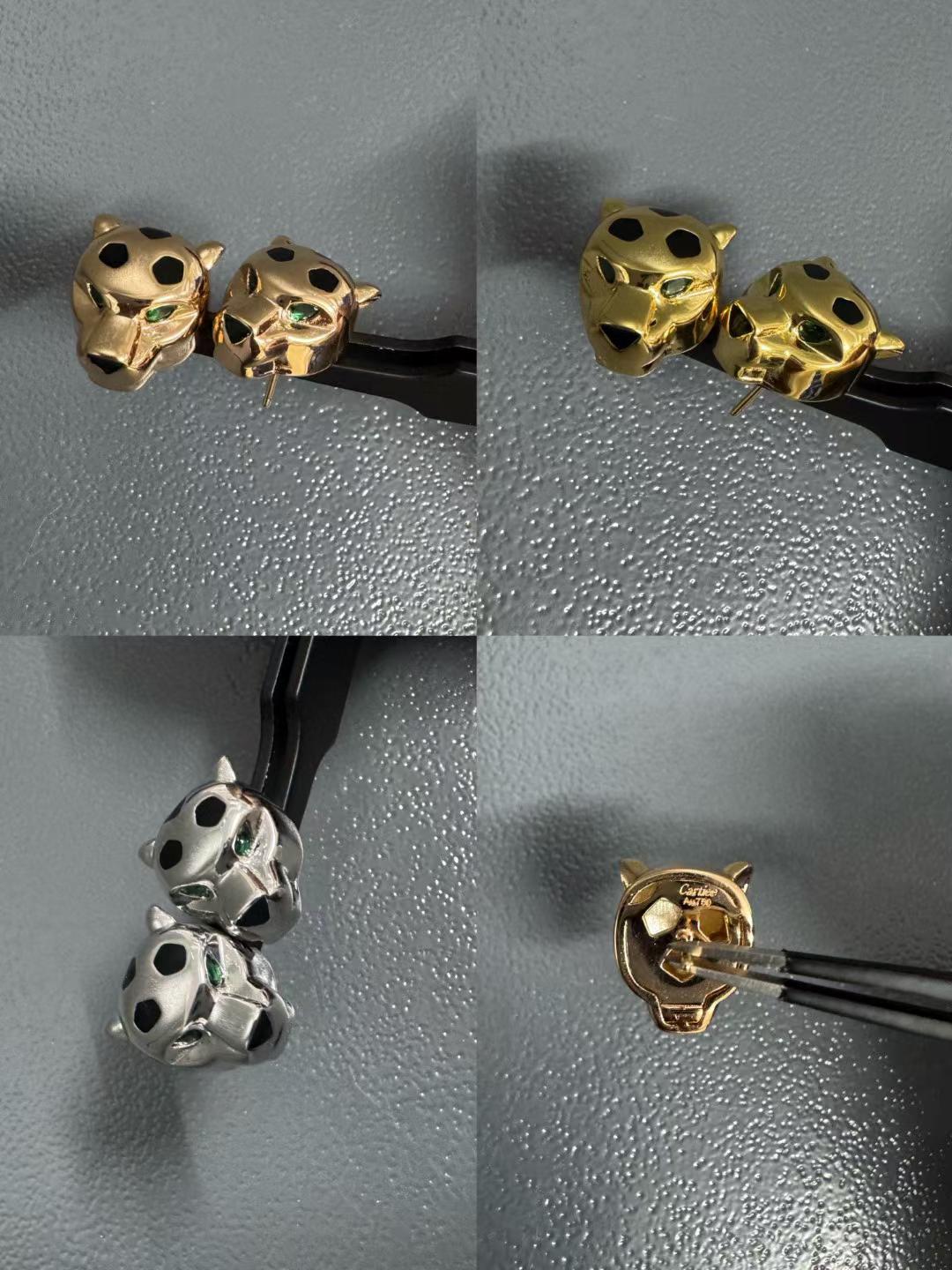 [Royal Top]CHRRTAH-PRINT STUD EARRINGS, THREE COLORS