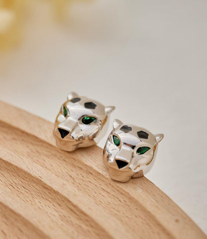 [Royal Top]CHRRTAH-PRINT STUD EARRINGS, THREE COLORS