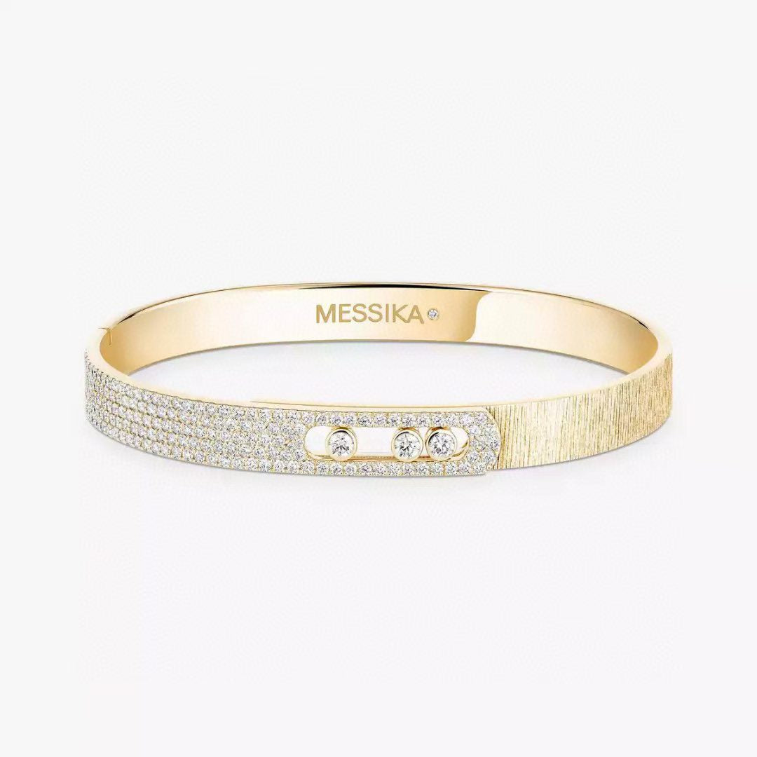 [Royal Top]2026 BRAND-NEW FROSTED BRACELET WITH DIAMONDS THREE COLORS