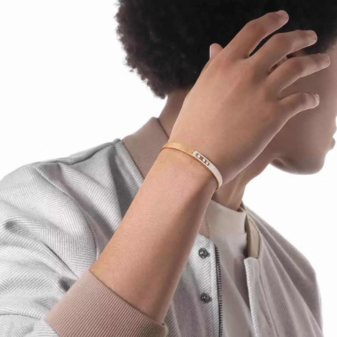 [Royal Top]2026 BRAND-NEW FROSTED BRACELET WITH DIAMONDS THREE COLORS