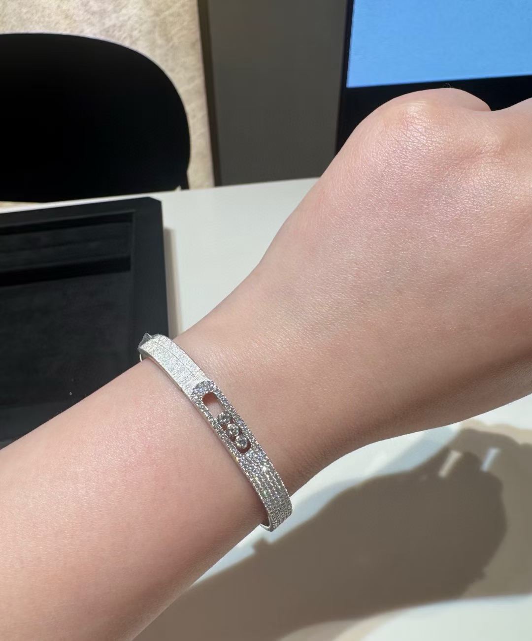 [Royal Top]2026 BRAND-NEW FROSTED BRACELET WITH DIAMONDS THREE COLORS