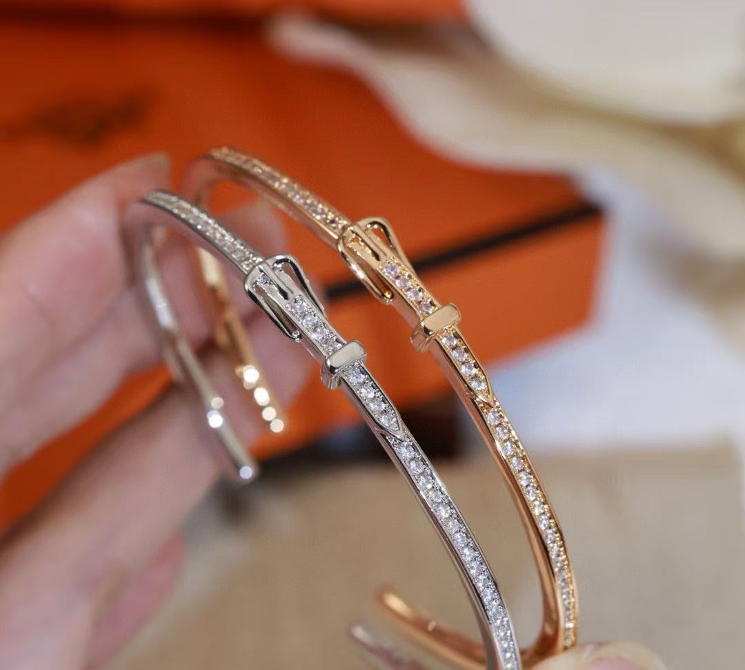 [Royal Top]DIAMOND-ENCRUSTED BRACELET THREE COLORS