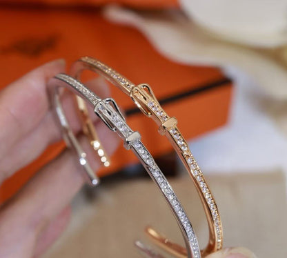 [Royal Top]DIAMOND-ENCRUSTED BRACELET THREE COLORS