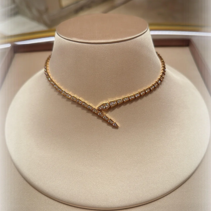 [Royal Top]NEW！SERPENT DIAMOND NECKLACE