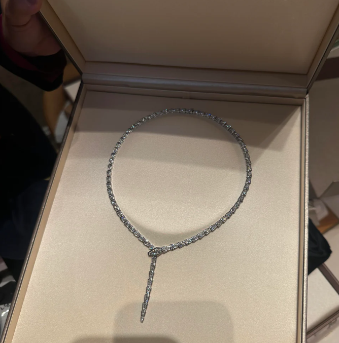 [Royal Top]NEW！SERPENT DIAMOND NECKLACE