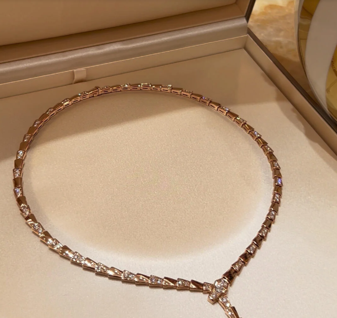 [Royal Top]NEW！SERPENT DIAMOND NECKLACE