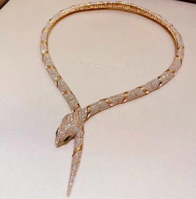[Royal Top]HAUTE COUTURE GOLD SERPENTI NECKLACE