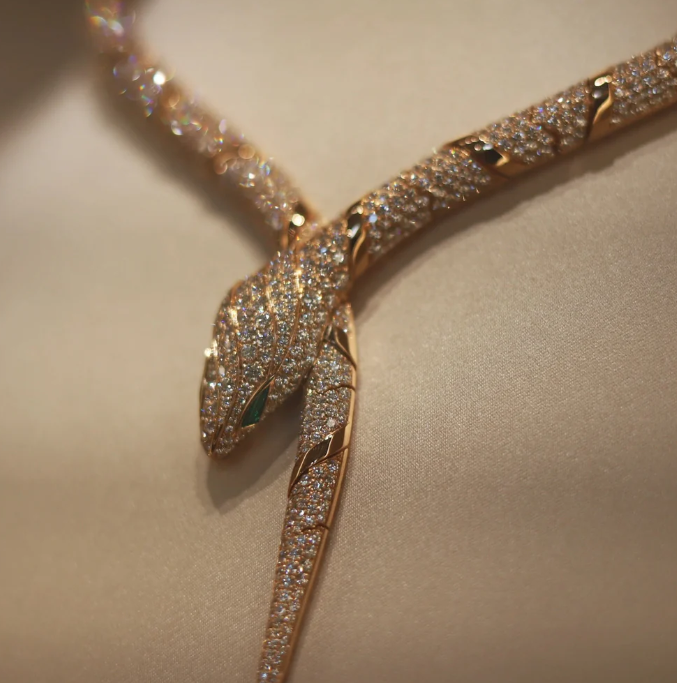[Royal Top]HAUTE COUTURE GOLD SERPENTI NECKLACE