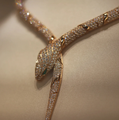 [Royal Top]HAUTE COUTURE GOLD SERPENTI NECKLACE