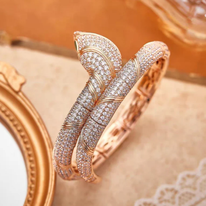 [Royal Top]HAUTE COUTURE GOLD SERPENTI BRACELET