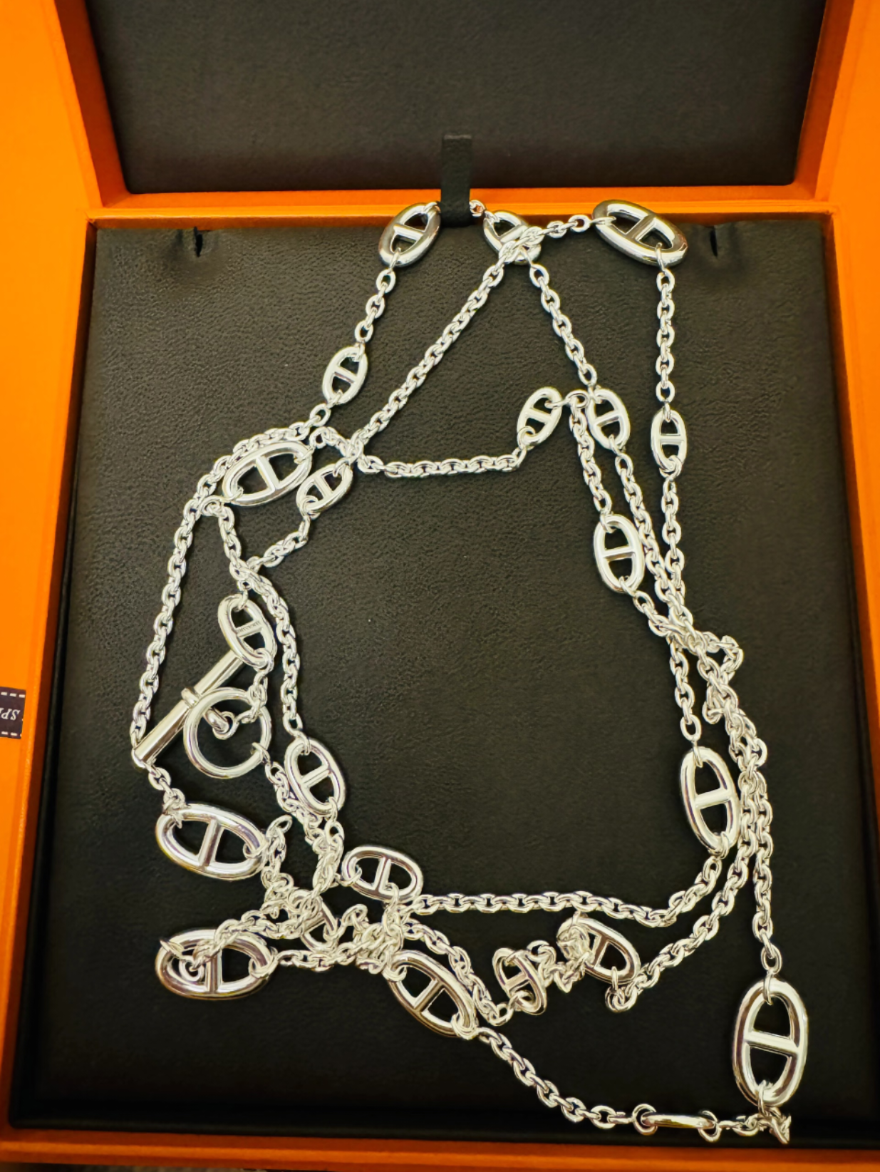 [Royal Top]Classic Silver Sweater Chain