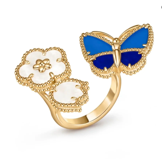 [Royal Top]2026 NEW TWIN BUTTERFLY LUCKY RING