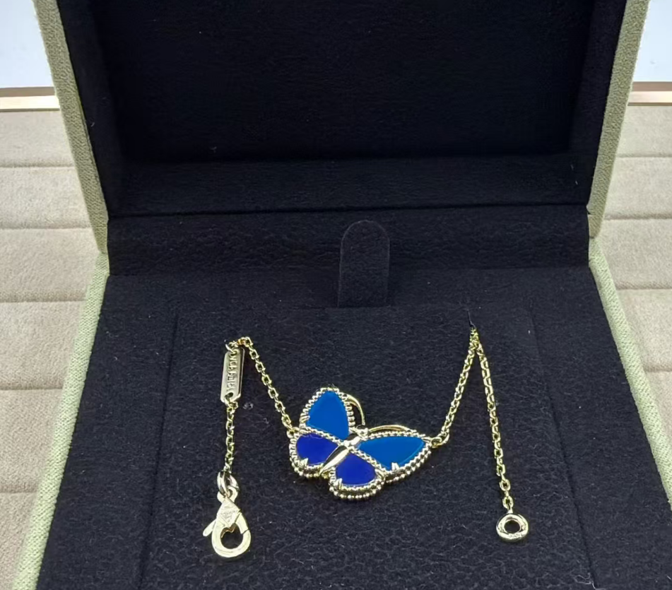 [Royal Top]2026 NEW BUTTERFLY BLUE   NECKLACE