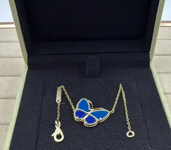 [Royal Top]2026 NEW BUTTERFLY BLUE   NECKLACE