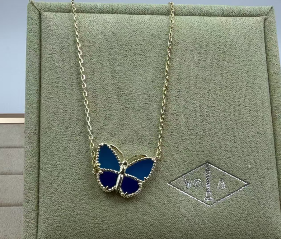 [Royal Top]2026 NEW BUTTERFLY BLUE   NECKLACE