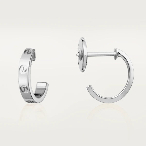 [Royal Top]LOVE EARRINGS 2.65MM SILVER