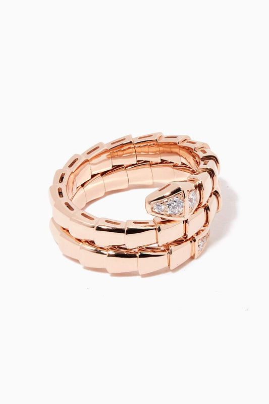 [Royal Top]SERPENTS DOUBLE ROW DIAMOND RING