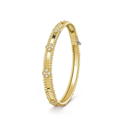 [Royal Top]CLOVER BRACELET 4MM DIAMONDS