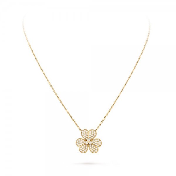 [Royal Top]FLOWER DIAMOND NECKLACE