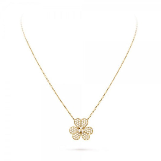 [Royal Top]FLOWER DIAMOND NECKLACE