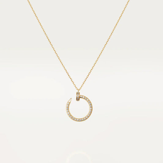 [Royal Top]JUSTE NECKLACE GOLD DIAMONDS