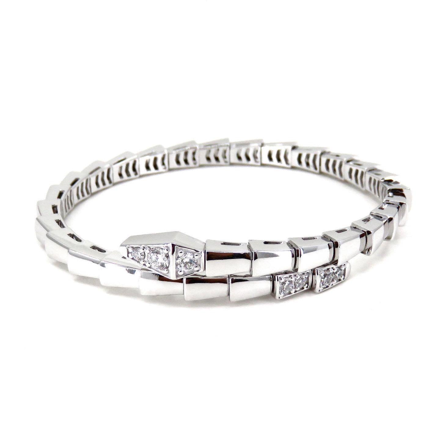 [Royal Top]SERPENTI BRACELET DIAMONDS SILVER