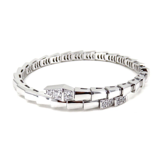[Royal Top]SERPENTI BRACELET DIAMONDS SILVER